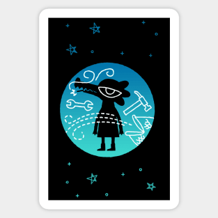 Night In The Woods Bea Sticker